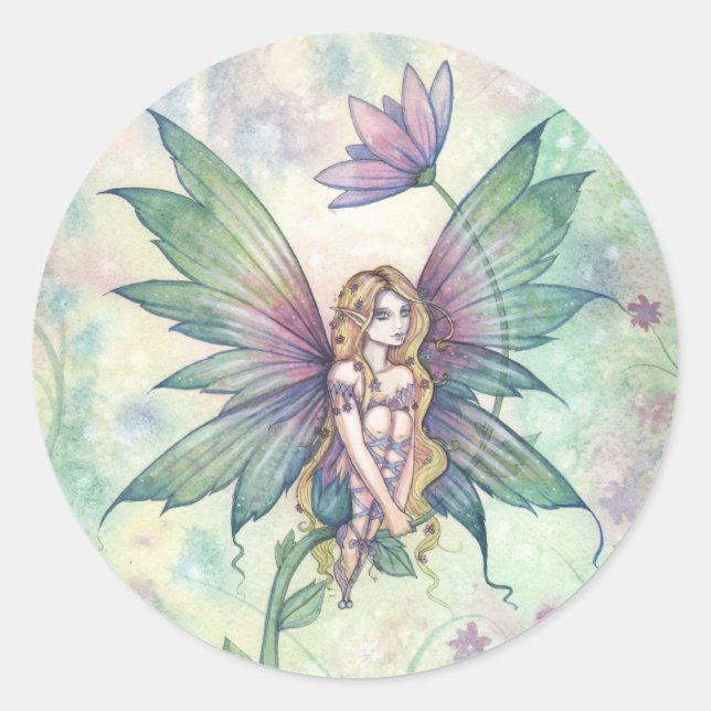 Mystic Garden Blume Friry Stickers (Vorderseite)