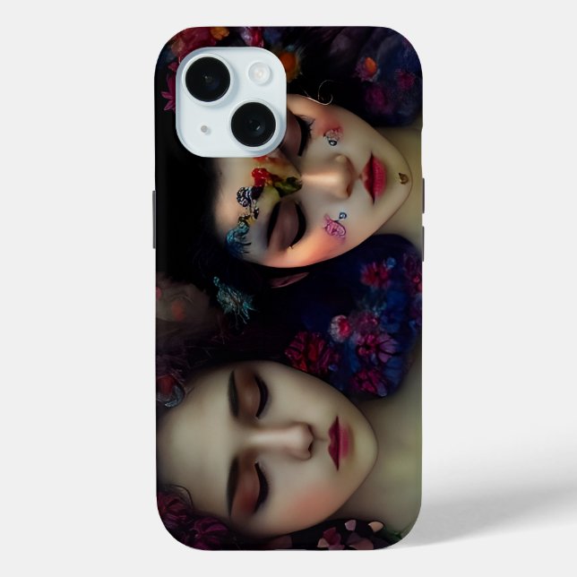 Mystic Garden: Blumenträume Case-Mate iPhone Hülle (Rückseite)