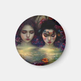 Mystic Garden: Blumenträume Magnet