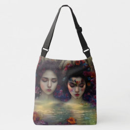 Mystic Garden: Blumenträume Tragetaschen Mit Langen Trägern