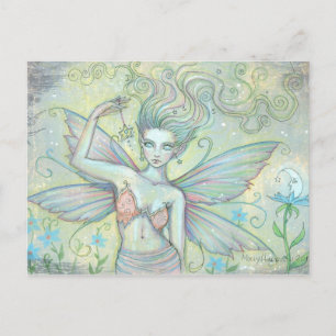 Mystic Garden Fairy Postcard Postkarte