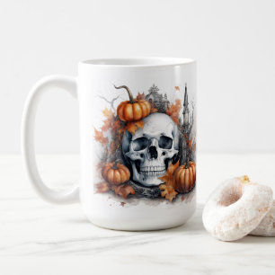 Mystic Halloween Gothic Skull Art Mystical Kaffeetasse