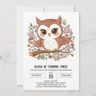 Mystic Hübsche digitale Schüssel Geburtstag Einladung