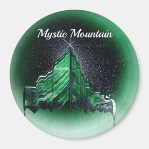 Mystic Jade Green Mountain Magnet