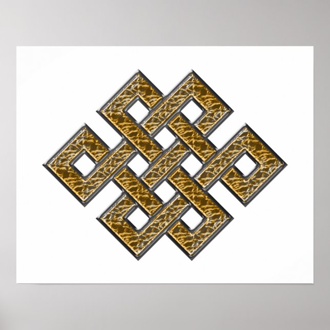 Mystic Knot - Silver & Gold 2 Poster (Vorne)