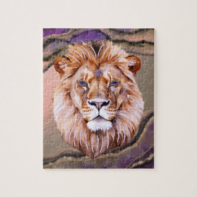 Mystic Lion 2 Puzzle (Vertikal)