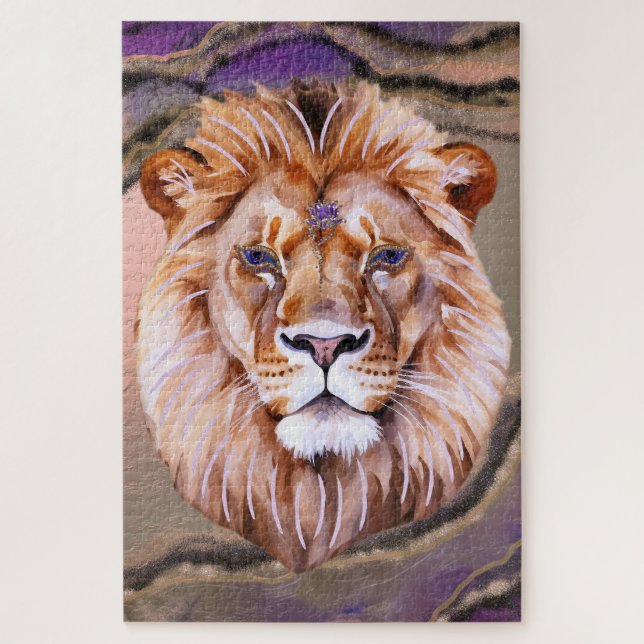 Mystic Lion 2 Puzzle (Vertikal)