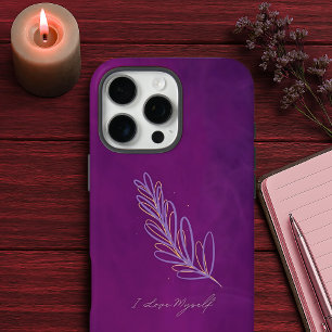 Mystic Magenta I Liebe SelbstWorth Affirmation iPhone 16 Pro Max Hülle
