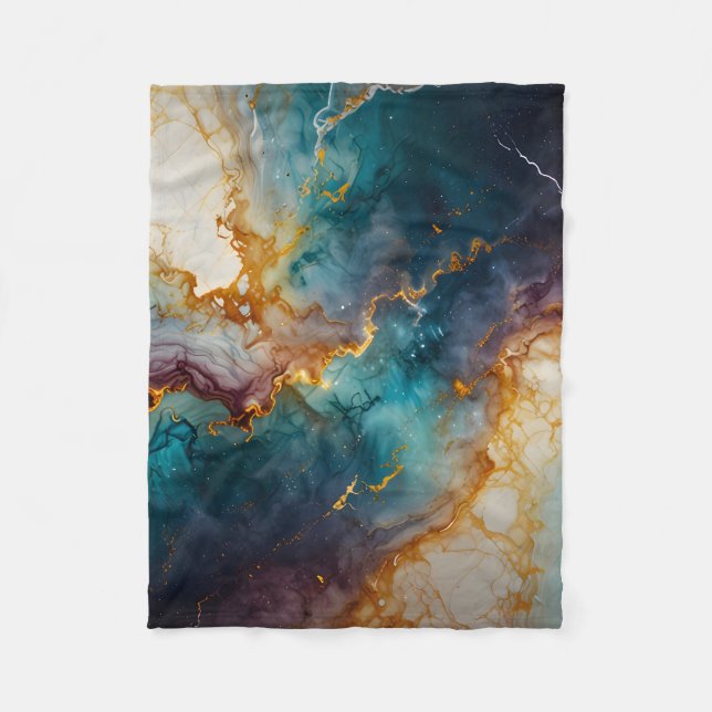 Mystic Marble Fleecedecke (Vorderseite)