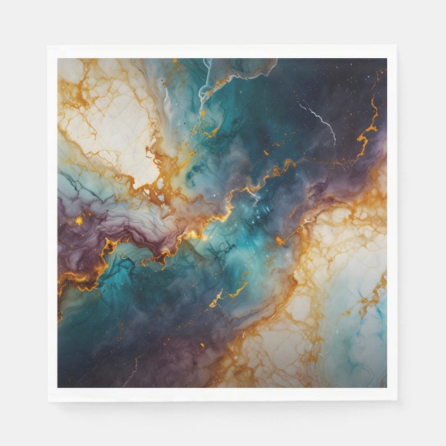 Mystic Marble Serviette (Vorderseite)