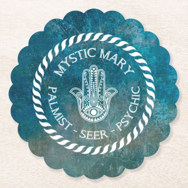 MYSTIC MARY UNTERSETZER (Vorderseite)