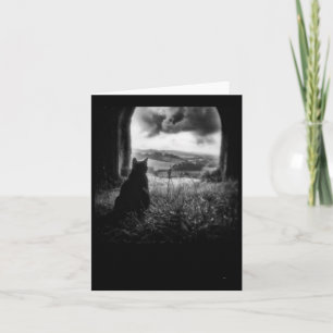Mystic Meow Sticker Karte