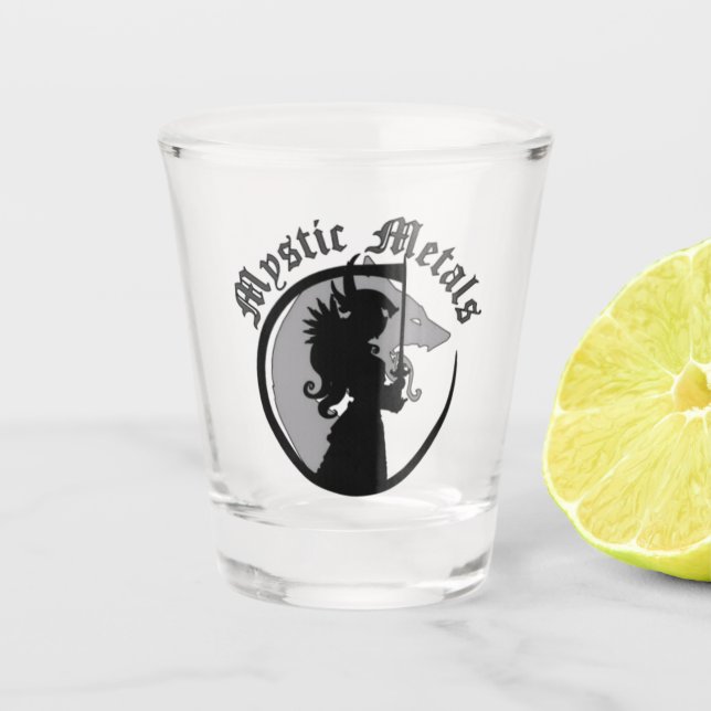 Mystic Metals Shot Glass Schnapsglas (Vorderseite)