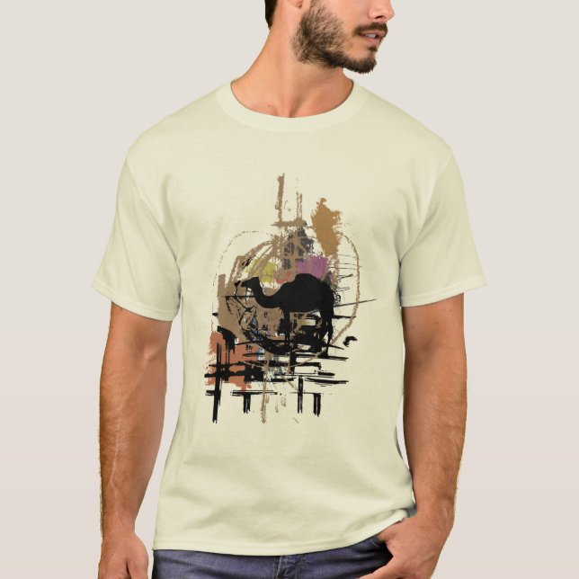 Mystic Millie Camel T-Shirt (Vorderseite)