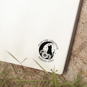 Mystic Moon Cat aus der Bibliothek Gummistempel