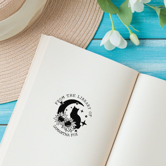 Mystic Moon Cat aus der Bibliothek von Gummistempel (Von Creator hochgeladen)