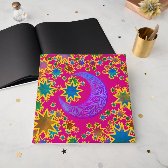 Mystic Moon Dreams Gästebuch (Vorderseite offen)