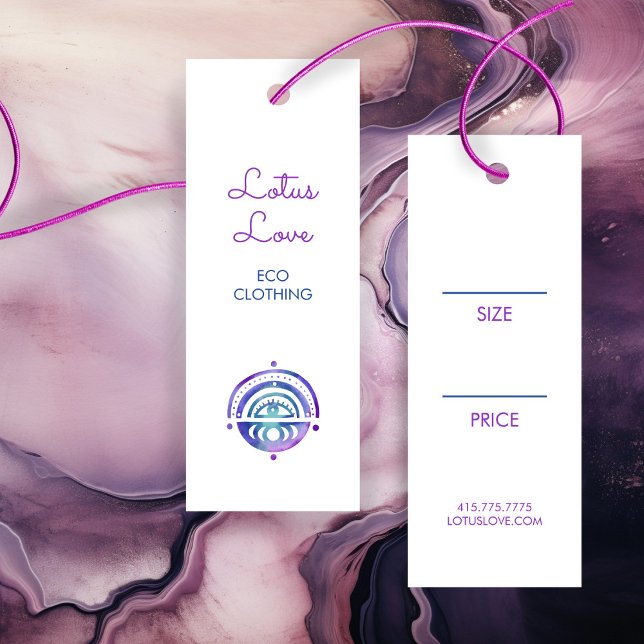 Mystic Moon Hang Tag Size Closing Display Card (Mystic Moon Hang Tag Size price Clothing Display Card
)