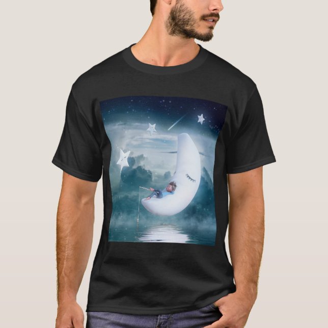 Mystic Moon Nacht Sky Tee (Vorderseite)