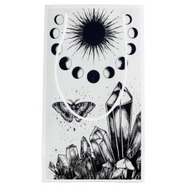 Mystic Moon Phases and Crystals Kleine Geschenktüte