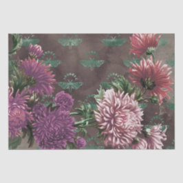 Mystic Moon Phases Moth Seidenpapier