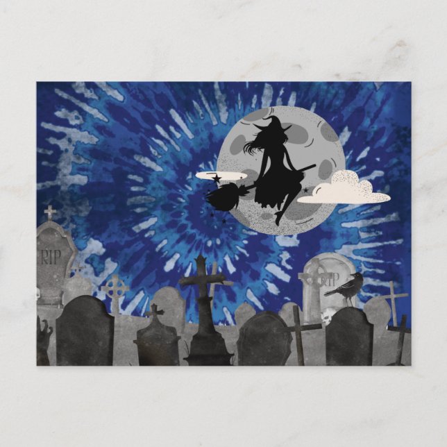 Mystic Moon Ride Postkarte (Vorderseite)