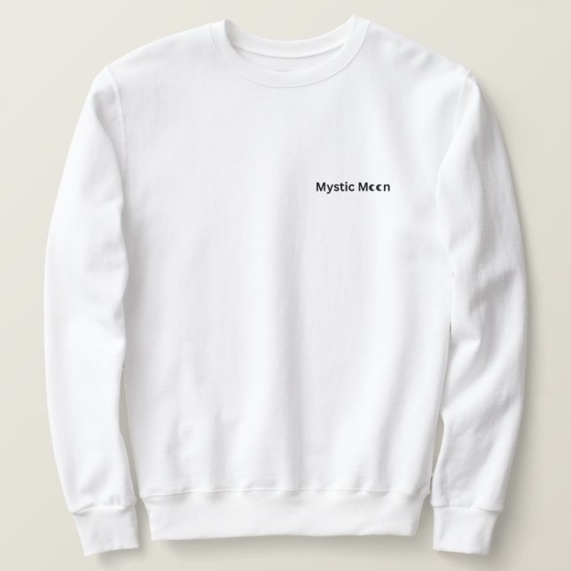 Mystic Moon Sophisticierter Sweatshirt (Design vorne)