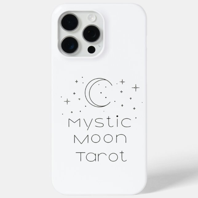 Mystic Moon Tarot Minimalist iPhone 15 Case-Mate iPhone Hülle (Rückseite)