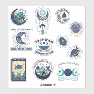 Mystic Moon Witze Sticker Pack