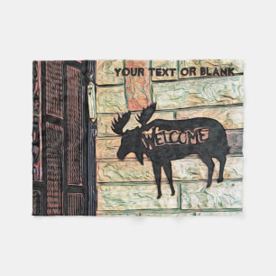 Mystic Moose Fleecedecke
