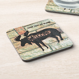 Mystic Moose Getränkeuntersetzer