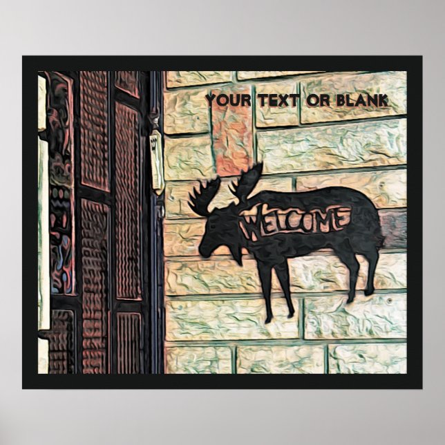 Mystic Moose Poster (Vorne)