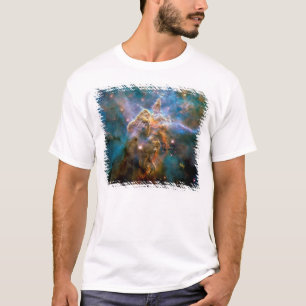 Mystic Mountain Carina Nebula Hubble Space Foto T-Shirt