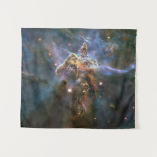 Mystic Mountain im Carina-Nebel Hubble-Weltraum Wandteppich