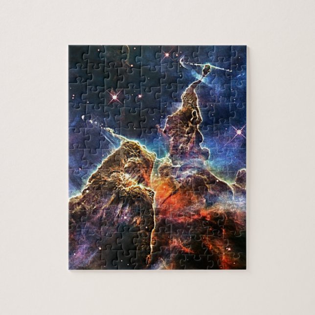 Mystic Mountain in Space NASA Puzzle (Vertikal)
