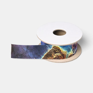 Mystic Mountain in Space NASA Satinband