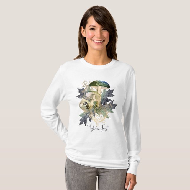 Mystic Mushroom Forest T-Shirt (Vorne ganz)