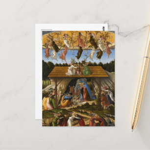 Mystic Nativity, 1500 von Sandro Botticelli Postkarte