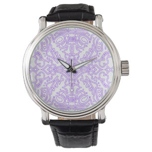 Mystic Nebula Flieder Armbanduhr