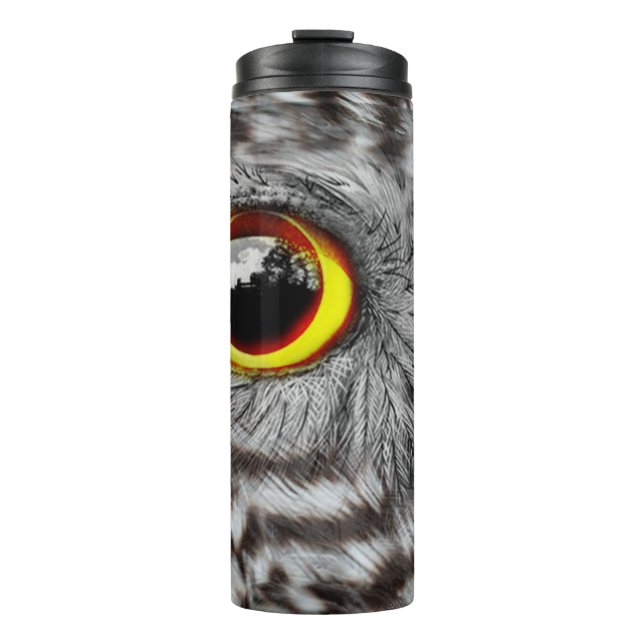 Mystic Owl Eye Thermosbecher (Vorderseite)