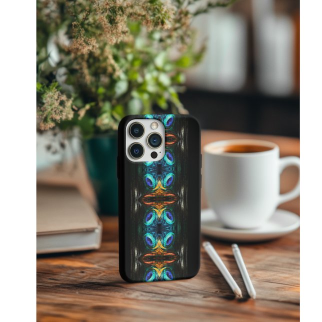 Mystic Peacock Mirage Case-Mate iPhone Hülle (Von Creator hochgeladen)