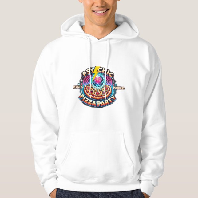 Mystic Pizza Party Podcast Hoodie (Vorderseite)