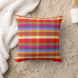 Mystic Plaid MM Kissen