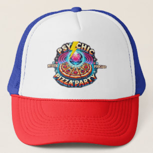 Mystic Podcast Pizza Party Hat Truckerkappe