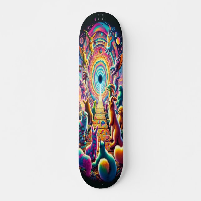 Mystic Portal Ansammlung Skateboard (Vorne)