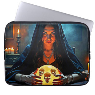 Mystic Psychic Fortune Teller Design Laptopschutzhülle