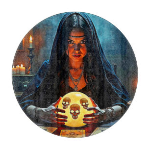 Mystic Psychic Fortune Teller Design Schneidebrett