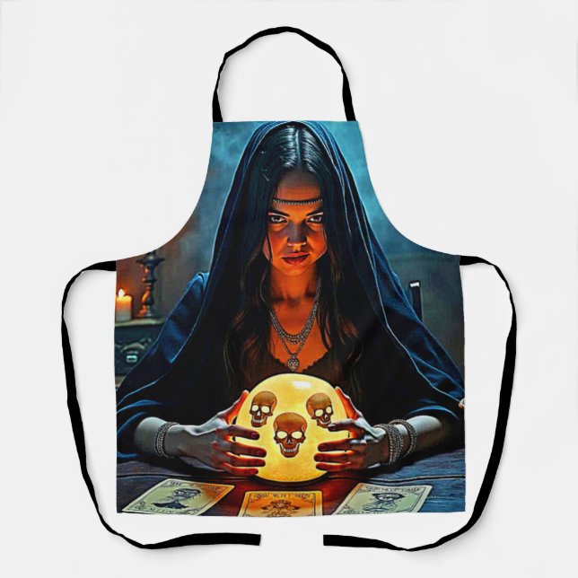 Mystic Psychic Fortune Teller Design Schürze (Vorderseite)