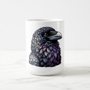 Mystic Raven Art Kaffeetasse