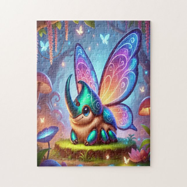 Mystic Realm Beetle – Fantasy Jigsaw Puzzle (Vertikal)